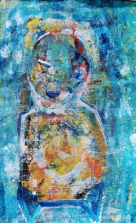 Visage couvert au fillet