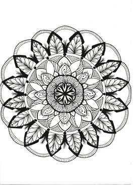 Mandala d'hiver