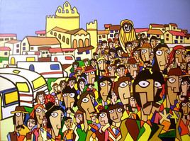 Saintes Maries de la mer : Procession de Sainte Sara