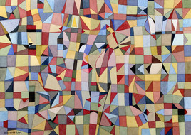 La Soupe - Aquarelle abstraite