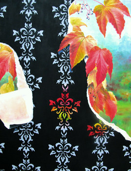 Arabesques , automne & vigne vierge