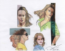 Visages de femmes