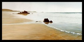 plage de St-Pabu, hiver / St-Pabu beach in winter