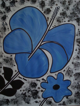 blue flower