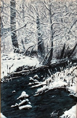 RIVIERE SOUS LA NEIGE