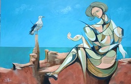 sur le rocher du temps