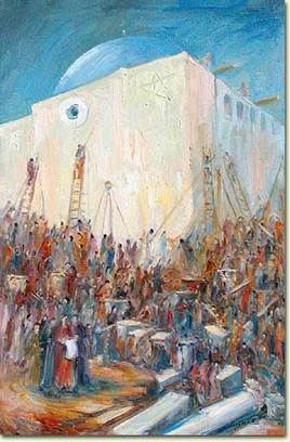 Construction du Temple