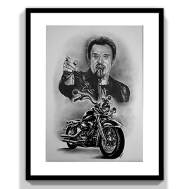 Portrait Johnny Hallyday