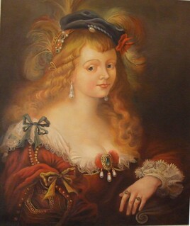 Portrait d' une courtisane