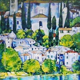 L'église de Cassone de Gustave KLIMT