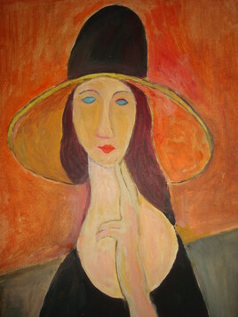 La femme au chapeau