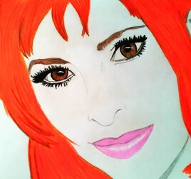pORTRAIT MYLENE FARMER