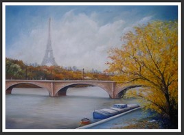Au bord de Seine à paris