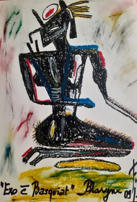 Fio. exo. Pharynx de Jean-Michel Basquiat