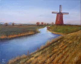 Moulin dans la campagne