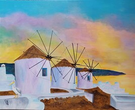 Les moulins de Mykonos