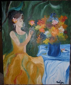 La jeune fille au vase
