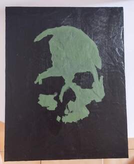 #Green Skull