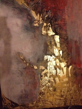 Soleil et colline dor&eacute;e