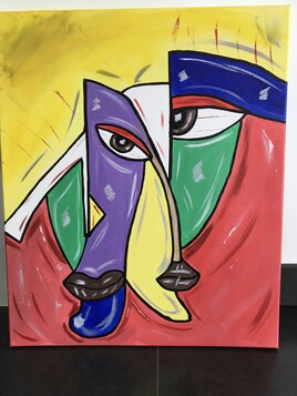 Visage g&eacute;om&eacute;trique