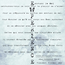 "Embruns De Mai" album "Expérience - item 15"
