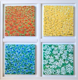 3 couleurs du jardin