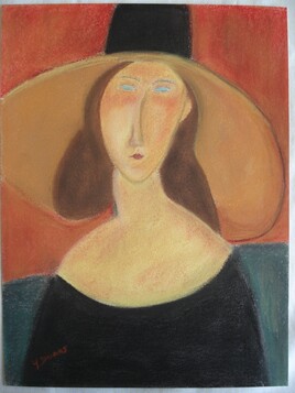 Dame au chapeau de "Modigliani"