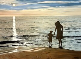 Coucher de soleil à Chatelaillon-Plage