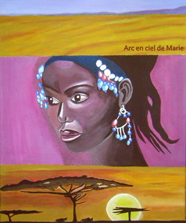 triptyque femme africaine