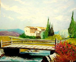 paysage provencal