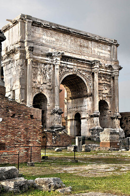 Rome, le forum, arc