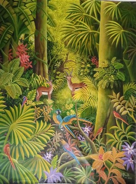 COUPLE DE PERROQUETS