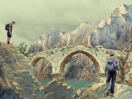 Randonn&eacute;e en montagne