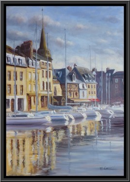 Voiliers &agrave; Honfleur