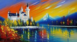 Le chateau a automne