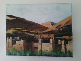 Ksar dans la montagnemarocaine