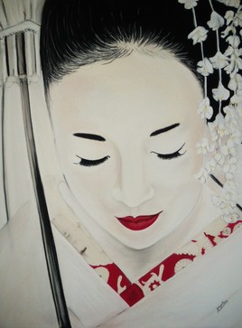 1 white geisha