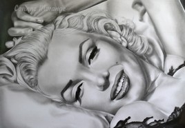 In bed with Marilyn