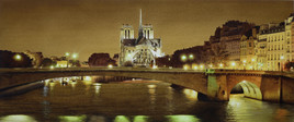 Paris Bye Night sur le Pont de la Tournelle