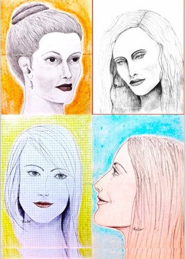 Portrait de femmes / Drawing Women’s portraits