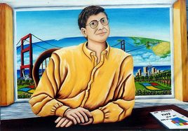 BILL GATES-L'uomo dei due mondi del 2000 31-2002 