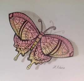 papillon style mandalas