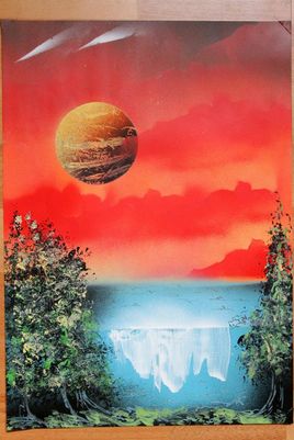 quand le ciel touche l'horizon