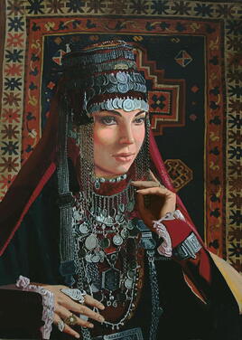 arm&eacute;nienne aux bijoux