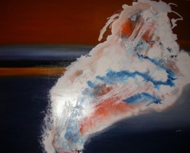 Nuages dans l'oc&eacute;an