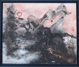 montagne du petit dragon triste