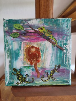 Un rond dans un carr&eacute;.