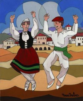 Danseurs basques par YVES DUBOS