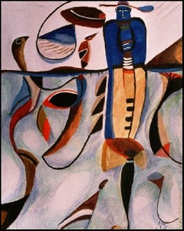 Choregraphie d’une danse autochtone.