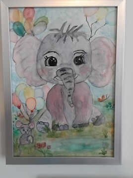 L'&eacute;l&eacute;phant et la souris